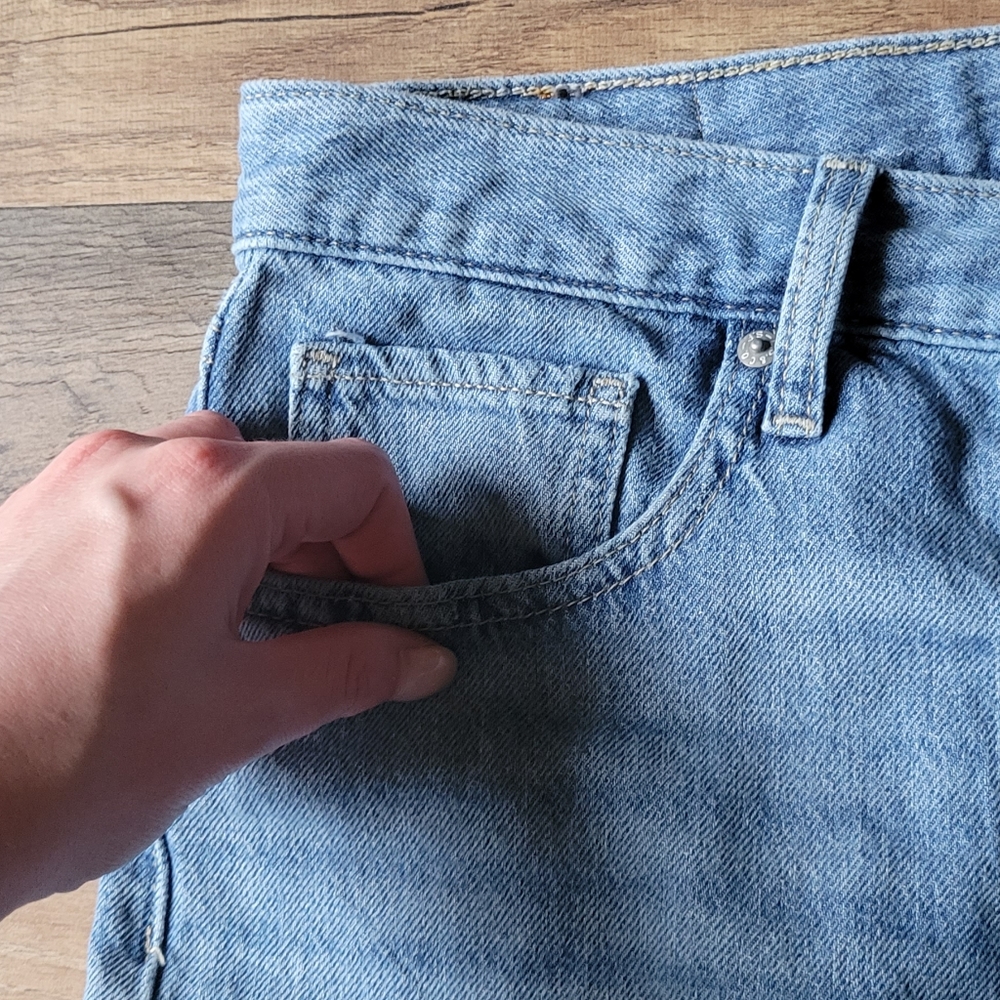 Levi's High Waisted Straight Leg Jeans Waist 30 - Picture 5 of 8